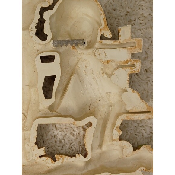 Antique Homco Wall Decor Two Kids Sitting On Bench Love Cute couple VTG Decor - Picture 8 of 8